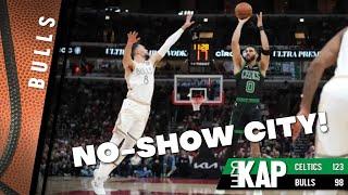 REKAP:  Chicago Bulls 123-98 loss to Boston Celtics. ‘This was no-show city tonight!’