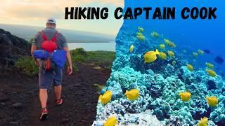 Hiking & Snorkeling Captain Cook Monument | Big Island of Hawaii | KaAwaloa Trail to Kealakekua Bay