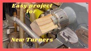 Woodturning. Easy project for New Turners. #carbide chisels