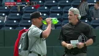 Coach, pitcher AND catcher all ejected after retaliation pitch 