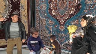 Tayyiba's hope for the future and the purchase of a beautiful Iranian carpet for her rural home