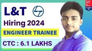 L and T Recruitment 2024 | Freshers | CTC: 4.5 Lakhs| Job Vacancy 2024 | Latest Mnc Jobs| L & T Jobs