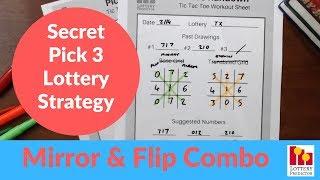 Secret Lottery Strategy To Win Pick 3