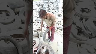 Tyer cutting#Ramkishan ka new record 14 sec#comedy#funny