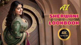 [4K AI Lookbook] 4K AI Lookbook Dress | 4k AI Sherwani Lookbook Collection