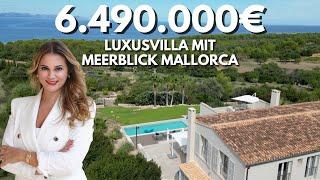 Meerblick Luxusvilla Colonia de Sant Pere, Mallorca für 6.49 Millionen Euro