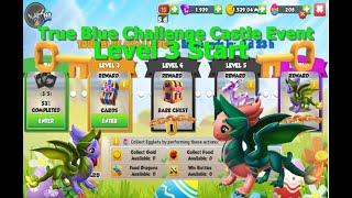 True Blue Challenge Castle Event-Dragon Mania Legends | Level 3 start | DMl