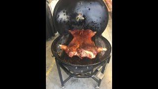 WeBBQ - Weber Ranch Kettle - Whole Hog Setup