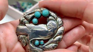 Vintage Sterling Silver Jewelry! George Jensen, David Yurman, & Native American! Collection pieces!