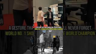 When Magnus Pats Gukesh…The Most Wholesome Moment in Chess History️#chess #gukesh #magnuscarlsen