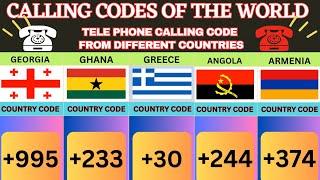 Calling Code From Different Countries part 2