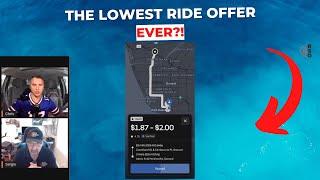 Is This The LOWEST Ride Offer Ever On Uber?!