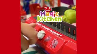 Magic Kitchen Con Luz Y Sonido!!! Cambia Color la Comida! Cocinita 