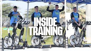 INSIDE TRAINING | Raya, Ramsdale, Hein & Hillson train in Dubai