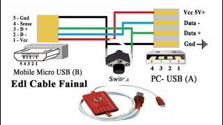 how to make edl cable  make  xiaomi  flashing cable