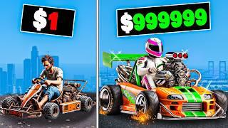 $1 to $1,000,000 Go Kart in GTA 5