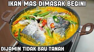 Ikan Mas Dimasak Seperti Ini Dijamin Tidak Bau Tanah - ARSIK IKAN MAS