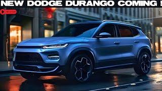 2025 Dodge Durango Official Reveal  - FIRST LOOK !