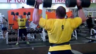 Animal - Matt Meinrod - 120lb Overhead Dumbbell Press - Standing