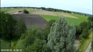 Riding the Area with 250 Qudrocopter OpenPilot FPV