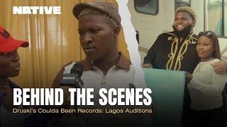 Behind The Scenes of Druski's Coulda Been Records Audition in Nigeria