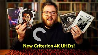 Reviewing the latest Criterion Collection 4K UHDs & Blu-rays!