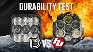 Diode Dynamics SS5 vs. Baja Designs LP6 Ultimate Durability Test! Will These Pod Lights SURVIVE?