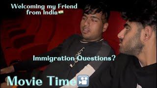 What Immigration Questions was He asked? | First time watching Movie in NZ | RupeshNZ