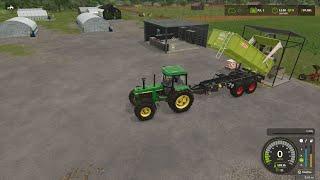 FS25 RIVERBEND SPRINGS 31 HARVESTING AND BALEING