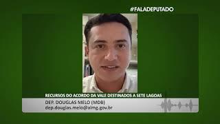 Douglas Melo destaca recursos do acordo da Vale