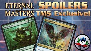 MTG - TWO Exclusive Eternal Masters Spoiler / Preview Cards for Magic: The Gathering!