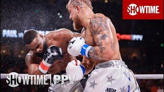 Jake Paul Scores Insane KO of Tyron Woodley In Round 6 | SHOWTIME PPV