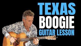 Texas Boogie Guitar Lesson - ZZ Top Style