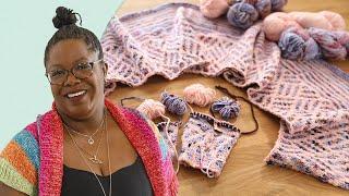 How to Make a Mendon Falls Redux Knitted Shawl - Free Project Tutorial