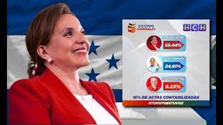 Resultados Preliminares, Xiomara Castro es la virtual ganadora de EleccionesGenerales en Honduras