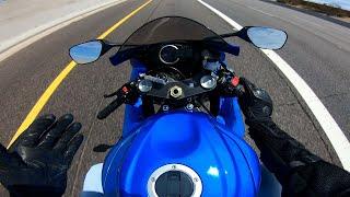 First Ride on a 600cc Motorcycle! | Suzuki GSXR 600 | NEW BIKE