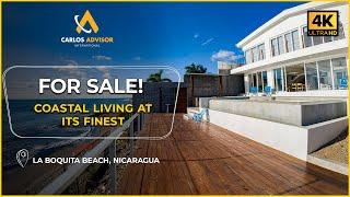 YOUR NEW BEACHFRONT HOUSE in Nicaragua could be this one | La Boquita Nicaragua Real Estate #22541