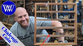 How To Make A Challenge Coin Rack #Challengecoin