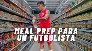 Todo lo que como en una semana - Meal prep futbolistas