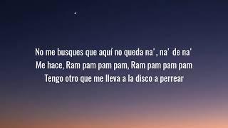 Natti Natasha & Becky G - Ram Pam Pam (Letra/Lyrics)