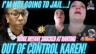 Karen Goes Wild In Court Fighting Her Sentence With Judge Bryant |WOW | 4K