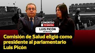 EN VIVO: Comisión de Salud eligió como presidente al parlamentario Luis Picón