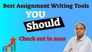 Best Assignment Writing Tools in 2020||Free Tools to Shape Your Research Paper a Good One||LifeSkill