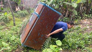 Fully Restored Old HITACHI Refrigerator // Dispel The Hot Summer Sun