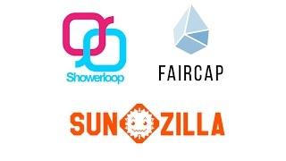 Solar Water Backpack by Showerloop, Sunzilla and Faircap