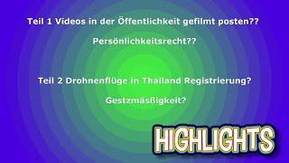 In eigener Sache: Teil1 Persönlichkeitsrechte, Öffentlichkeit Teil2 Drohne fliegen, Gesetzmäßigkeit