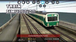 Train simulation  game