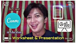 Making Customized Worksheets and Presentations using CANVA | Teacher Dha |