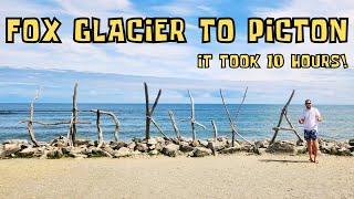 FOX GLACIER TO PICTON l Last episode Big As NZ Roady l NZ Travel Vlog l Jan 2024