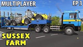 NEW TRUCKS! | SUSSEX FARM - Farming Simulator Multiplayer